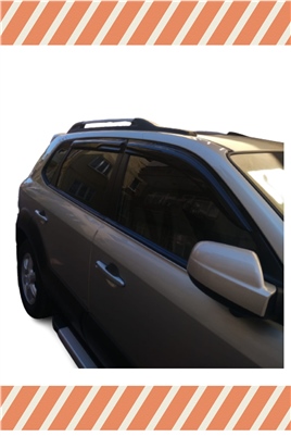 Hyundai Tucson 2005-2010 Modellerine Özel 4Lü Mügen Tip Cam Rüzgarlığı