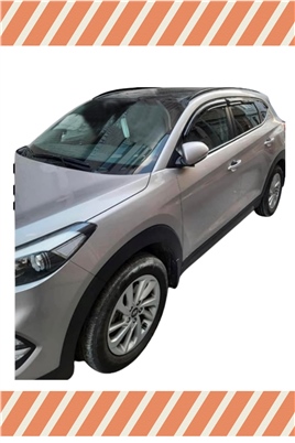 Hyundai  Tucson 2015-2020 Modellerine Özel 4Lü Mügen Tip Cam Rüzgarlığı