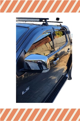 Isuzu  D-Max 2013 -2020 Modellerine Özel 4Lü Mügen Tip Cam Rüzgarlığı