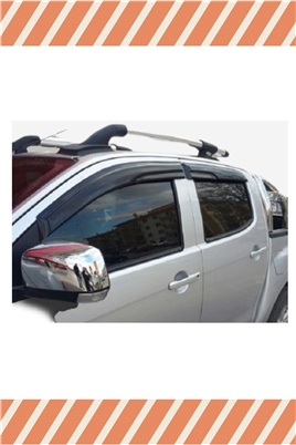 Isuzu  D-Max 2013 -2020 Modellerine Özel 4Lü Mügen Tip Cam Rüzgarlığı