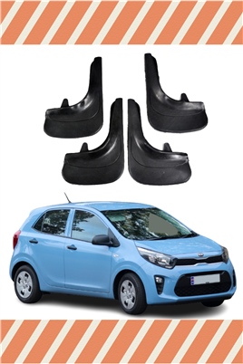 Kia Pıcanto 4Lü Tozluk Çamurluk Paçalık   