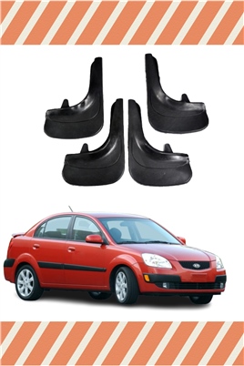 Kia Rio 2006-2011 4Lü Tozluk Çamurluk Paçalık   
