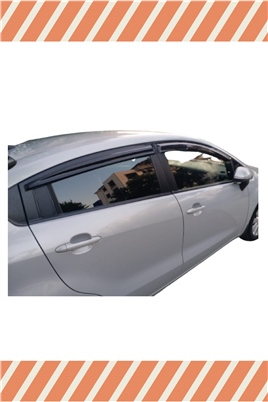 Kıa Rio Sedan 2011-2017 Modellerine Özel 4Lü Mügen Tip Cam Rüzgarlığı