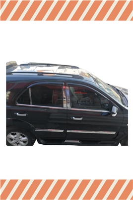 Kıa Sorento 2002-2010 Modellerine Özel 4Lü Mügen Tip Cam Rüzgarlığı