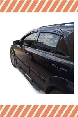 Kıa Sorento 2002-2010 Modellerine Özel 4Lü Mügen Tip Cam Rüzgarlığı