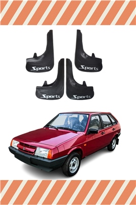 Lada Samara Tüm Kasalar Sports Yazılı 4Lü Tozluk Çamurluk Paçalık   