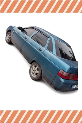 Lada Vega Sedan Tüm  Modellerine Özel 4Lü Mügen Tip Cam Rüzgarlığı