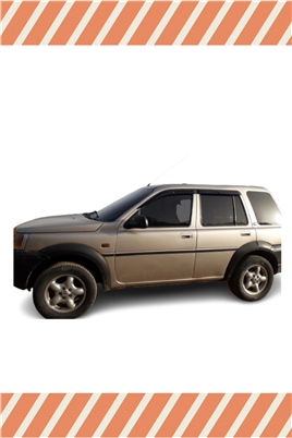 Land Rover  Freelander 1 1998-2007 Modellerine Özel 4Lü Mügen Tip Cam Rüzgarlığı