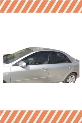 Mazda 6 Sedan 2002-2007 Modellerine Özel 4Lü Mügen Tip Cam Rüzgarlığı