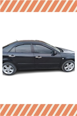 Mazda 6 Sedan 2002-2007 Modellerine Özel 4Lü Mügen Tip Cam Rüzgarlığı