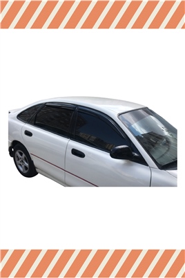 Mazda 626 Hb 1992-1997 Modellerine Özel 4Lü Mügen Tip Cam Rüzgarlığı