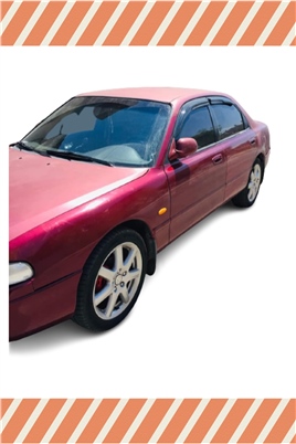 Mazda 626 Sedan 1992-1997 Modellerine Özel 4Lü Mügen Tip Cam Rüzgarlığı