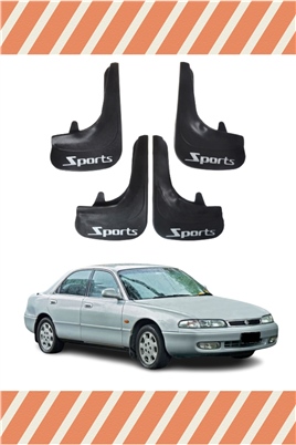 Mazda 626 Sports Yazılı 4Lü Tozluk Çamurluk Paçalık   