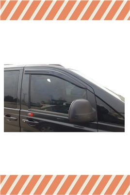 Mercedes Vito 639 Kasa 2004 -2014 Modellerine Özel 2Li Mügen Tip Cam Rüzgarlığı