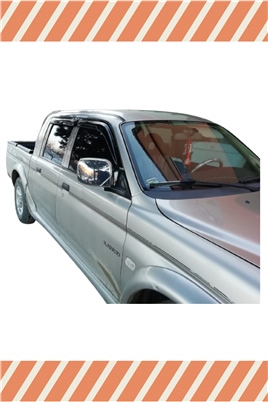 Mıtsubıshı  L-200  1999-2007 Modellerine Özel 4Lü Mügen Tip Cam Rüzgarlığı