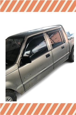 Mıtsubıshı  L-200 Direkli 1992-1999 Modellerine Özel 4Lü Mügen Tip Cam Rüzgarlığı