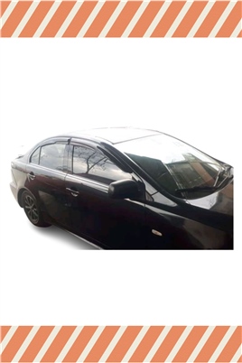 Mıtsubıshı Lancer 2007 -2015 Modellerine Özel 4Lü Mügen Tip Cam Rüzgarlığı