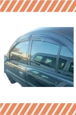 Nıssan Almera Sedan Tüm  Modellerine Özel 4Lü Mügen Tip Cam Rüzgarlığı