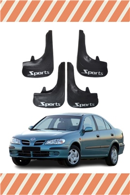 Nissan Almera  Sports Yazılı 4Lü Tozluk Çamurluk Paçalık  