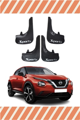 Nissan Juke Sports Yazılı 4Lü Tozluk Çamurluk Paçalık  