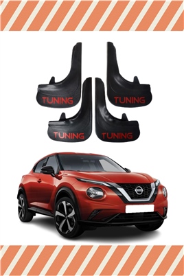 Nissan Juke Tunıng Yazılı 4Lü Tozluk Çamurluk Paçalık  
