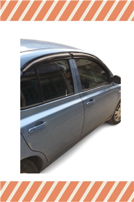 Nıssan Micra 2003-2010 Modellerine Özel 4Lü Mügen Tip Cam Rüzgarlığı