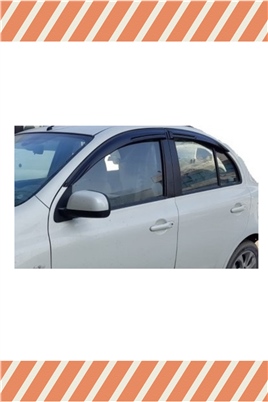 Nıssan Micra 2011-2018 Modellerine Özel 4Lü Mügen Tip Cam Rüzgarlığı