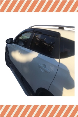 Nıssan Qashqai 2007-2013 Modellerine Özel 4Lü Mügen Tip Cam Rüzgarlığı