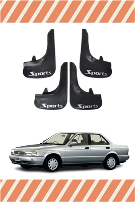 Nissan Sunny Sports Yazılı 4Lü Tozluk Çamurluk Paçalık  