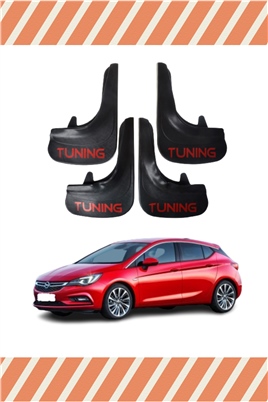 Opel Asrta K Hb 2015-2020 Tunıng Yazılı 4Lü Tozluk Çamurluk Paçalık 