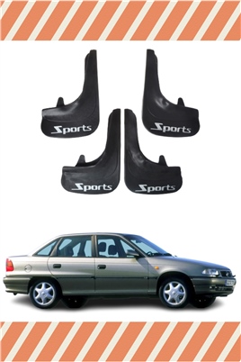 Opel Astra F Sd 1991-2007 Sports Yazılı 4Lü Tozluk Çamurluk Paçalık  