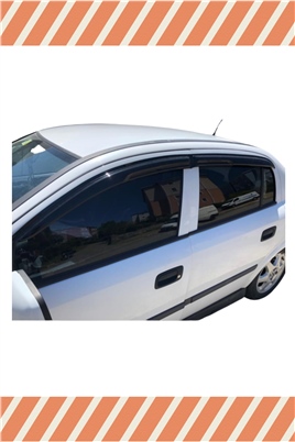 Opel  Astra G Sd-Hb 1998-2009 Modellerine Özel 4Lü Mügen Tip Cam Rüzgarlığı