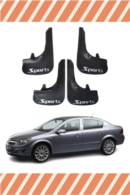 Opel Astra H Sd 2008-2017  Sports Yazılı 4Lü Tozluk Çamurluk Paçalık 