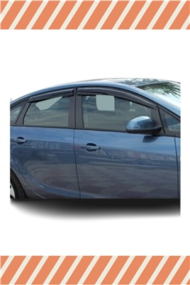 Opel  Astra J Sedan Tüm  Modellerine Özel 4Lü Mügen Tip Cam Rüzgarlığı