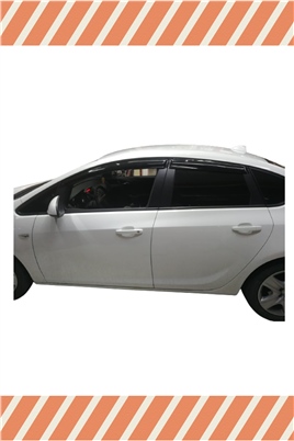 Opel  Astra J Sedan Tüm  Modellerine Özel 4Lü Mügen Tip Cam Rüzgarlığı