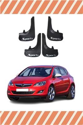 Opel Astra J Tüm Kasalar Sports Yazılı 4Lü Tozluk Çamurluk Paçalık 