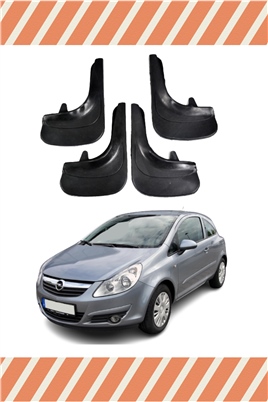 Opel Corsa D-E 2007-2014 4Lü Tozluk Çamurluk Paçalık 