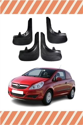 Opel Corsa Van 2007-2014 4Lü Tozluk Çamurluk Paçalık 