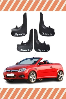 Opel Tigra Sports Yazılı 4Lü Tozluk Çamurluk Paçalık 