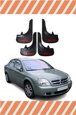 Opel Vectra C 2002-2018 Tunıng Yazılı 4Lü Tozluk Çamurluk Paçalık 