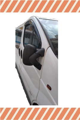 Opel Vivaro Tüm  Modellerine Özel 2Li Mügen Tip Cam Rüzgarlığı