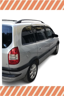 Opel Zafira 2000-2011 Modellerine Özel 4Lü Mügen Tip Cam Rüzgarlığı