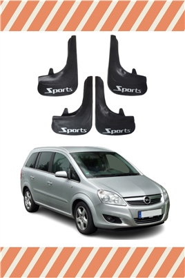 Opel Zafira  Sports Yazılı 4Lü Tozluk Çamurluk Paçalık 