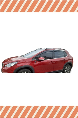 Peugeot 2008 2013-2019 Modellerine Özel 4Lü Mügen Tip Cam Rüzgarlığı