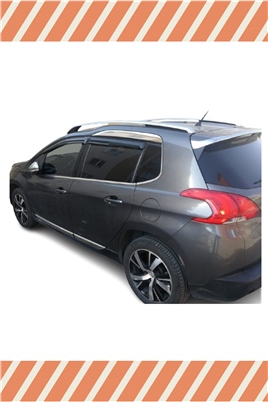 Peugeot 2008 2013-2019 Modellerine Özel 4Lü Mügen Tip Cam Rüzgarlığı