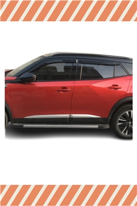 Peugeot 2008 2019-2022 Modellerine Özel 4Lü Mügen Tip Cam Rüzgarlığı 