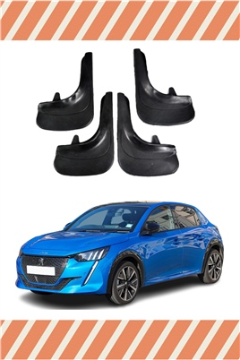 Peugeot 208 Tüm Kasalar 4Lü Tozluk Çamurluk Paçalık 