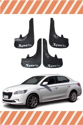Peugeot 301 Sports Yazılı 4Lü Tozluk Çamurluk Paçalık 
