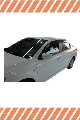 Peugeot 301 Tüm  Modellerine Özel 4Lü Mügen Tip Cam Rüzgarlığı