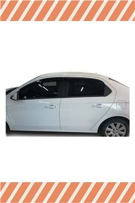 Peugeot 301 Tüm  Modellerine Özel 4Lü Mügen Tip Cam Rüzgarlığı